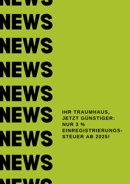 Reform der Einregistrierungssteuer in der Wallonie: Was Käufer jetzt wissen müssen